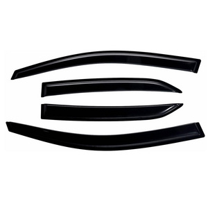 Fits for Toyota corolla 2009 2010 2011 2012 2013 Side Window Visor Vent Trim Sunshade Rain Wind Deflector Guard smoke tinted