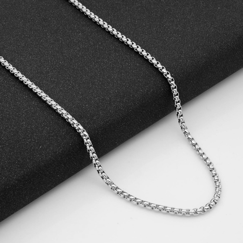 Bulk stainless steel ball chain for necklace