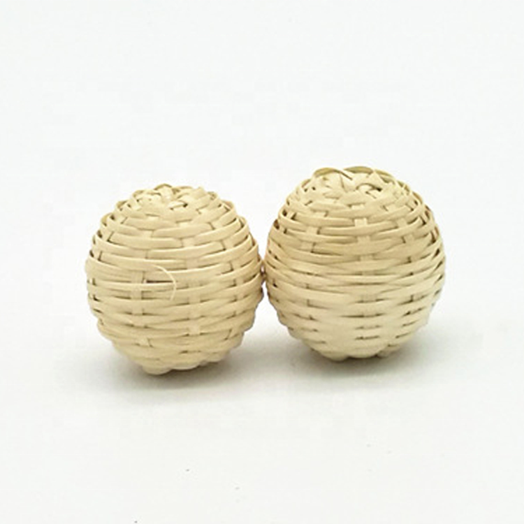 Fashionable Wholesale Rice White Jewellery Making Round Shaped Accessories Rattan Beads