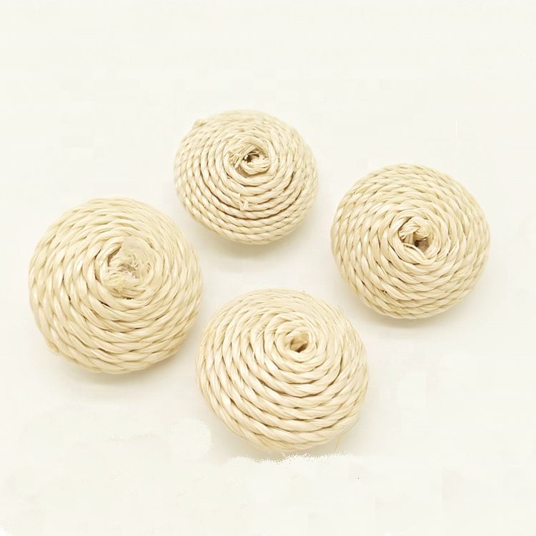 Fashionable Wholesale Rice White Jewellery Making Round Shaped Accessories Rattan Beads