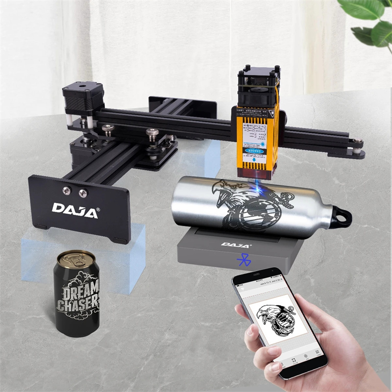 DAJA D2 Automatic Diode Carving Wood Router Woodworking 5070 Engraving Cnc Yag Laser Cutting Machine