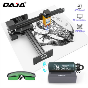 DAJA D2 Automatic Diode Carving Wood Router Woodworking 5070 Engraving Cnc Yag Laser Cutting Machine