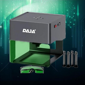 DAJA DJ6 miniature small home-cnc-mini  business corellaser hand-held show equipment depth pen dog tag laser engraving machine