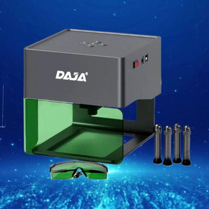 DAJA DJ6 Mini Smart Phone Auto Focus Uganda Pakistan Industry Equipment Cutting Carbon Fiber Stone Laser Engraving Machine