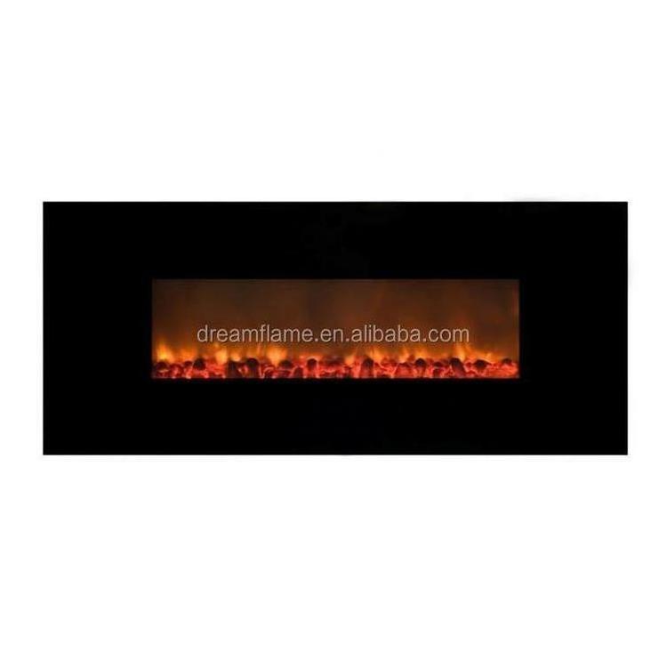 Chimenea Wood Fireplace Top Selling Promotional Table Heat Set Wall-Mounted White 3D Fireplace With Wood Logs