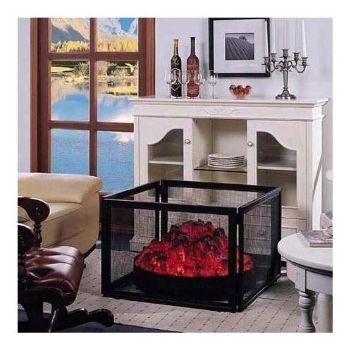 Tv Stand With Fireplace Tabletop Stove Double Sided Bioethanol Ceramic Glass Bulk Popular Surround Electric Video Fireplace