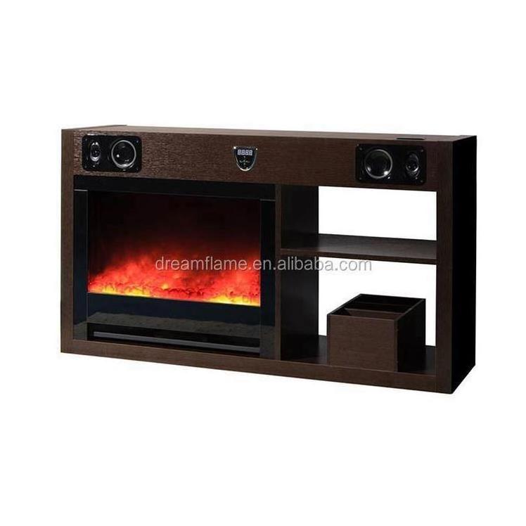 Fireplace Tv Stand Door Tv Cabinet Gas Portable Promotional Linear New Arrivals Wooden Pellet Wiid Burning Fireplace Insert