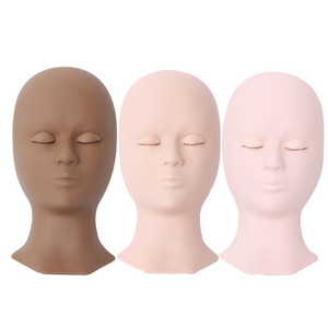 Wholesale Mannequin Head Lash Extension Training Mannequin Head with Removable Eyelids for Practice