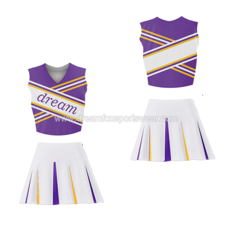 latest custom sublimation long sleeve cheerleading uniforms for woman design cheerleading clothes wholesale cheerleading shorts