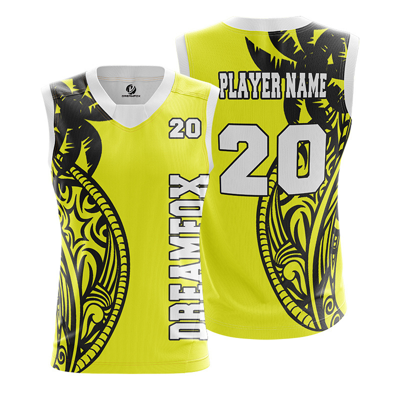 customized football afl jersey 100%polyester dye sublimation australia style training playing sleeveless rugby jersey