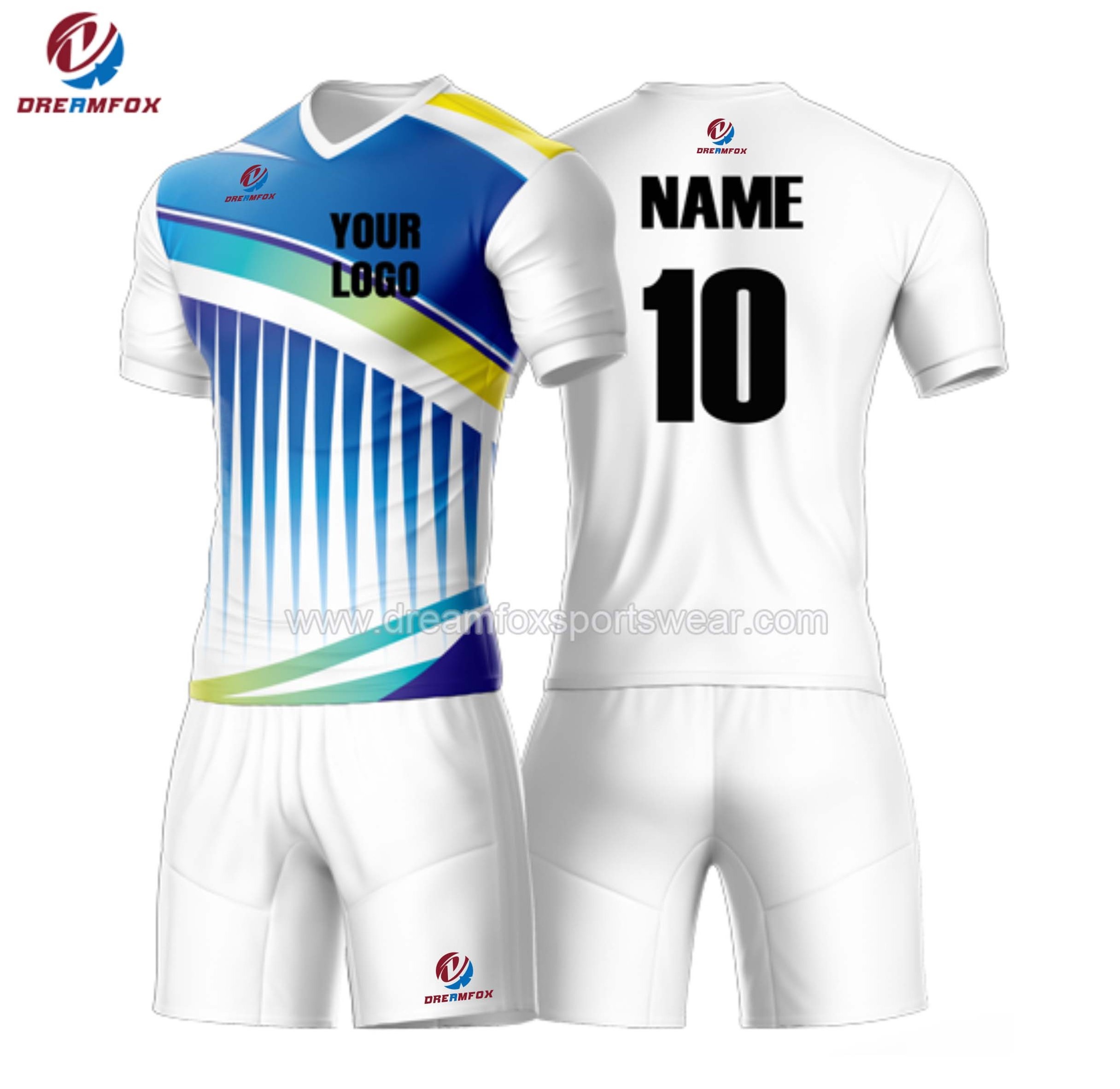 Dreamfox custom thai quality sublimation soccer jersey cheap soccer uniform sublimated wholesale soccer uniform