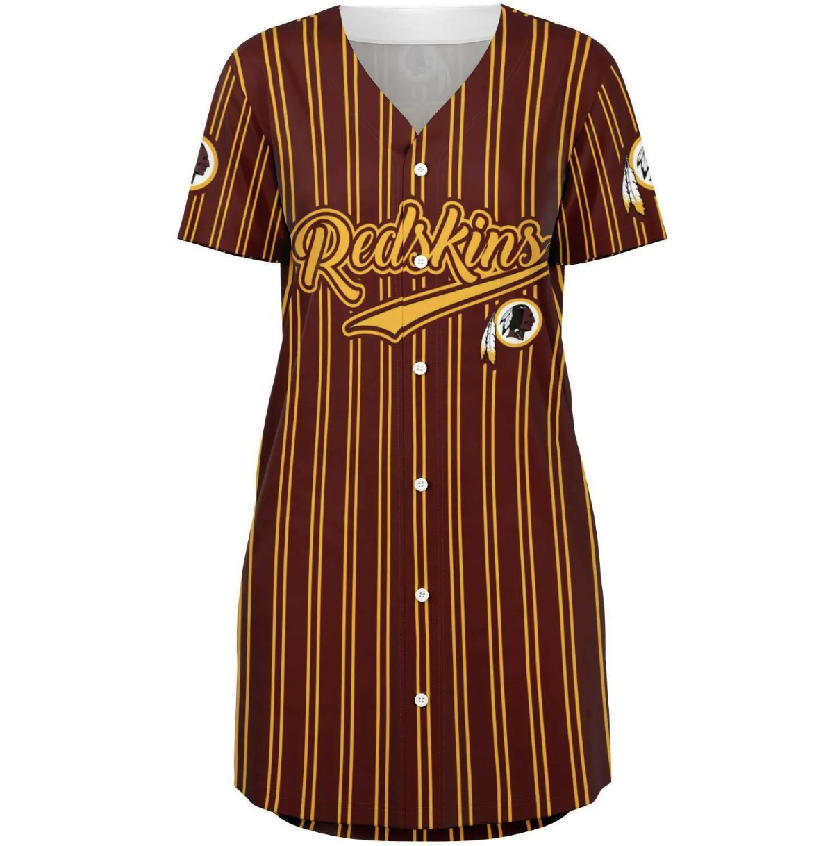 Custom Letter Print Sport Baseball Dress Short Sleeve Casual Jersey Dress loose short sleeve customize softball jersey