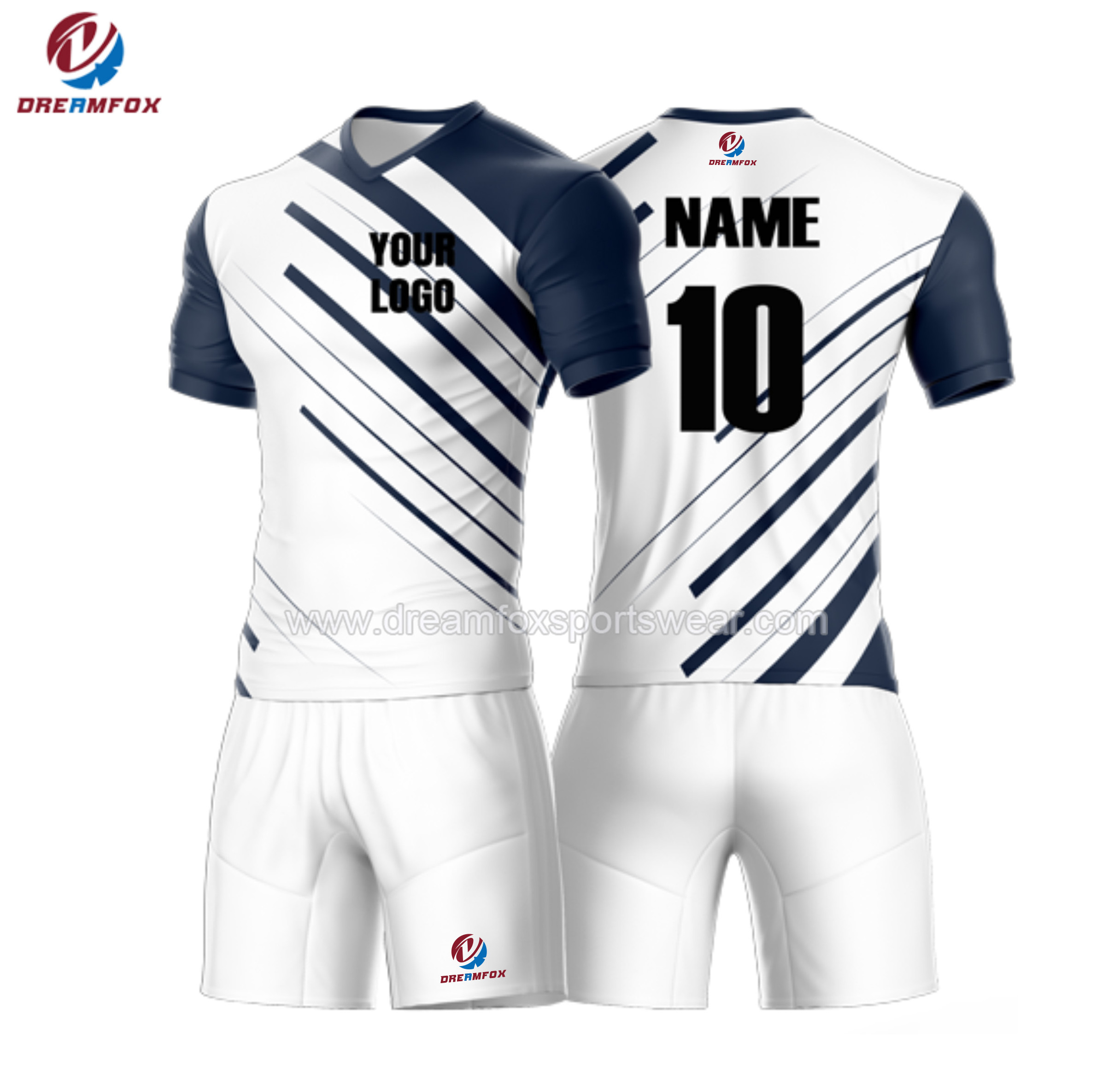 Dreamfox custom thai quality sublimation soccer jersey cheap soccer uniform sublimated wholesale soccer uniform