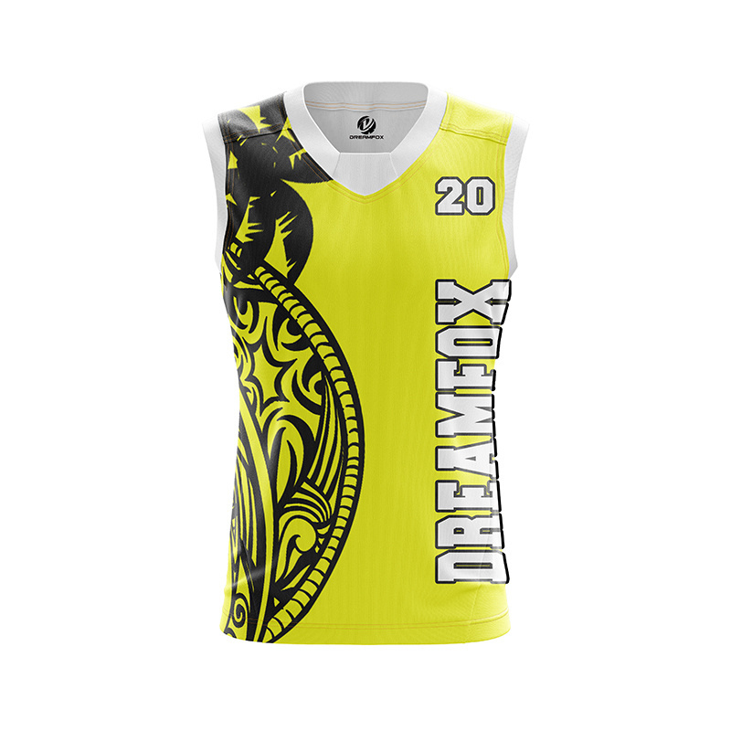 customized football afl jersey 100%polyester dye sublimation australia style training playing sleeveless rugby jersey