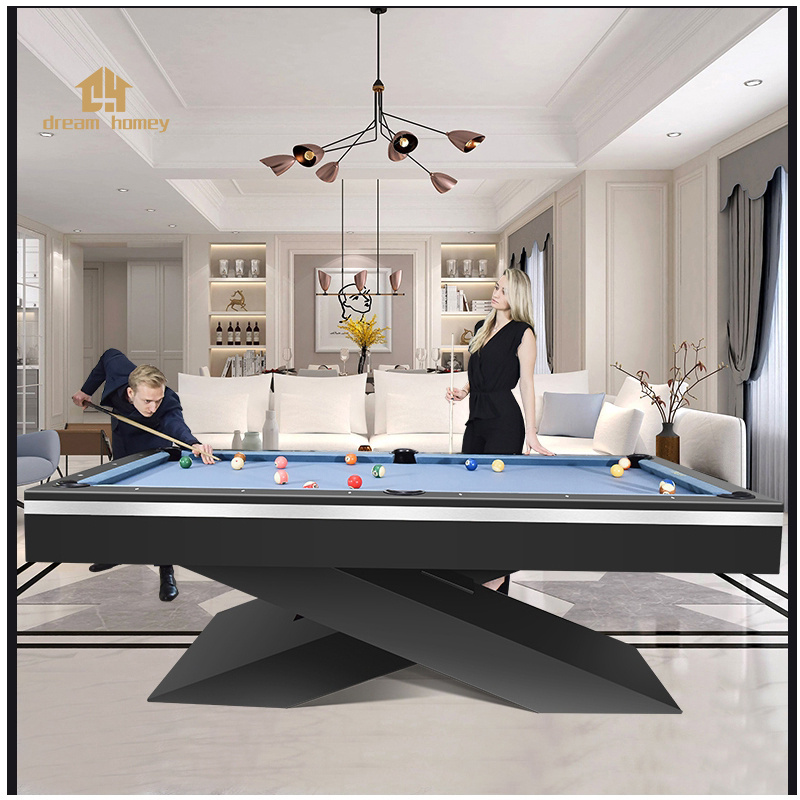 Standard pool table Home indoor club pool table Private custom pool table