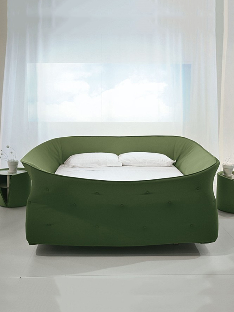 Italian LAGO Bird Nest bed Italian Master Bedroom parent-child queen bed Modern simple designer double bed