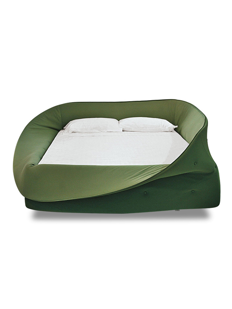 Italian LAGO Bird Nest bed Italian Master Bedroom parent-child queen bed Modern simple designer double bed