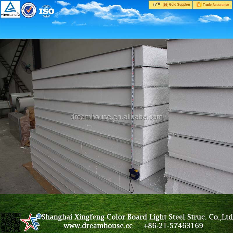 Cheap styrofoam roof sandwich panels partition wall insulation eps sandwich panel