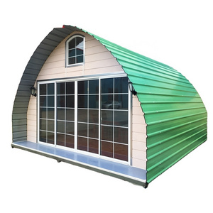 ready made house log cabin kits/ modular arched homes/domes prefab houses made in china