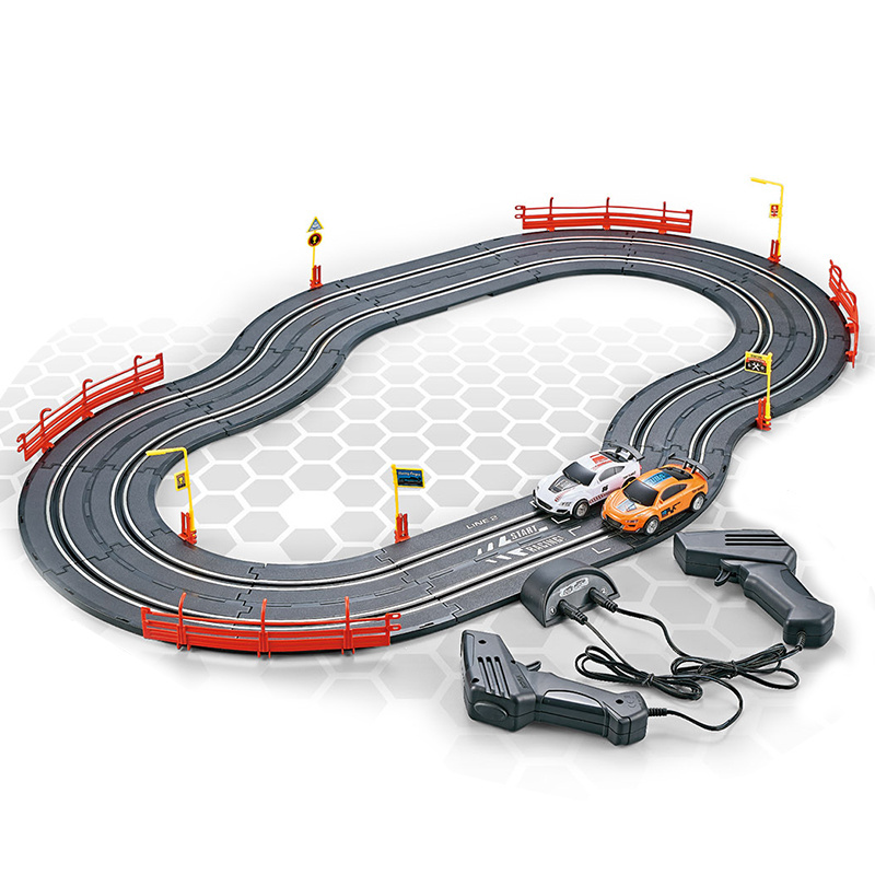 Wholesale electric racing track 1/43 slot car toy for kids mini racing car toy