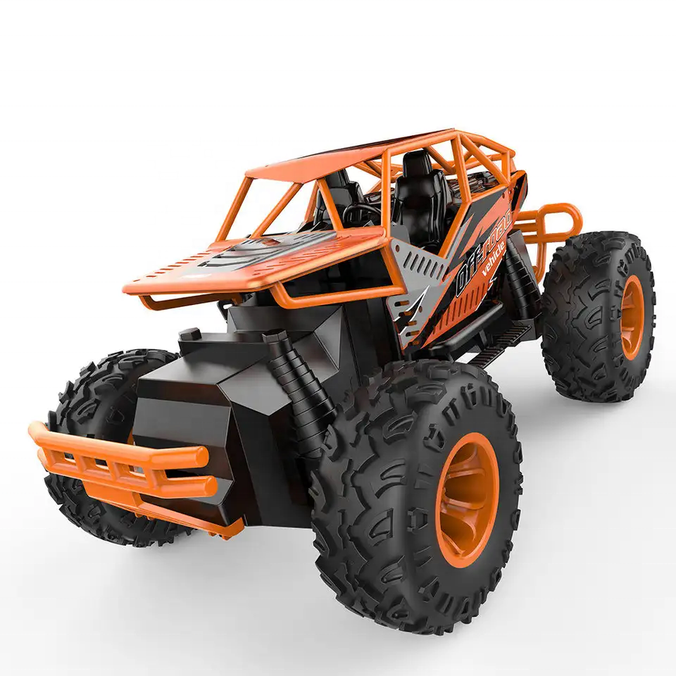 2.4GHz 1/16 Scale Off Road Vehicle Crawler Buggy hobby truck Toy 4 Wheels 4WD RC Climbing Car Electric Remote Control Car