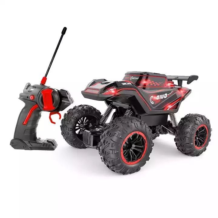 Remote Control LH-C045 2.4G Rock Crawler All Terrain Off Road Climbing Car With LED Light Electric RC Vehicle Toy Car