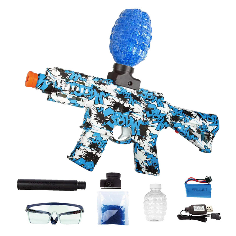 Cheap R Ball Battery Crystals Electric  Hun A Pistol Wholesale P90 2022 Water Beads Blaster Surge Guns Ak47 Gell Orbi Splat Gun