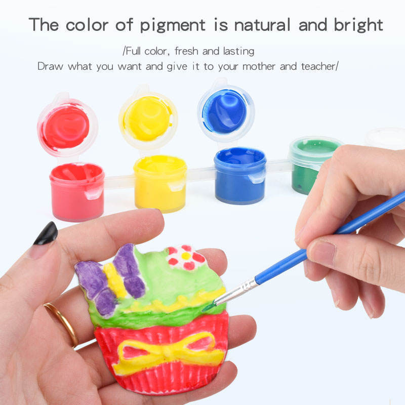 Customised 3D Plaster Molds Color Gypsum Kids Drawing Set Paint Your Own Space Dinosaurs Christmas Crafts Kit Creative Toys