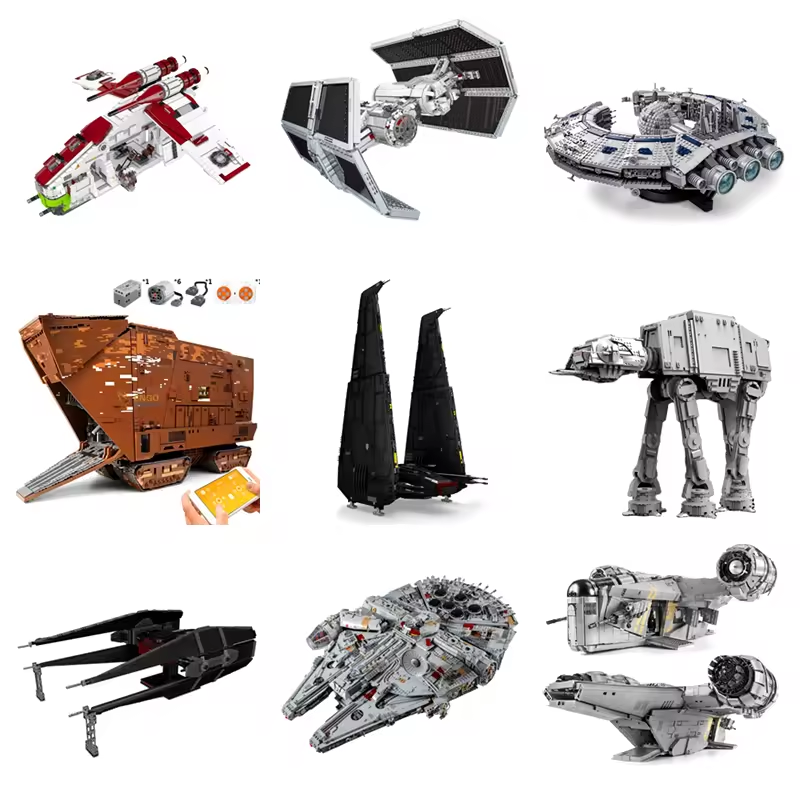 Mould King 21009 Sandcrawler Star Plan Destroyer Toy Building Blocks Reobrix 99006 Wars Compatible MOC-13289 Cavegod UCS Bricks