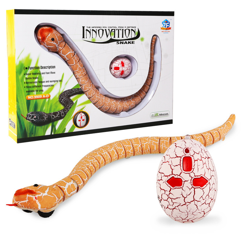 Hot Sale Prank Halloween gift for kids Remote Control Animal  Radio Control Toys RC Realistic Prank toy Snake RC Snake