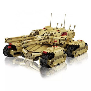 Wholesale Educational Toys Mould King 20011 Military Tank Model Assemble Toy Building Blocks DIY Army Series Building Brick Set