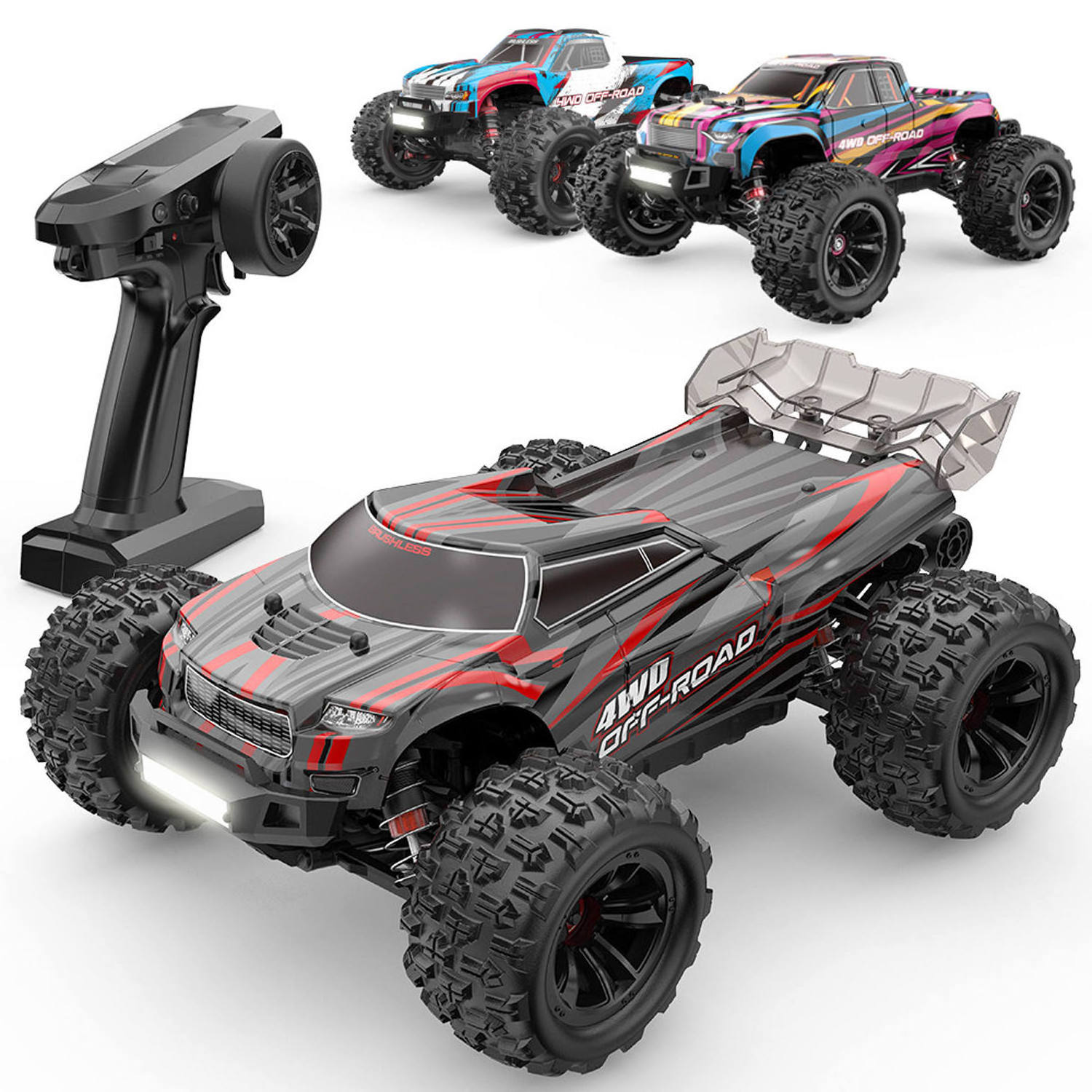 Tiktok MJX Hyper Go 1/16 Scale RC Car Brushless Monster Truck High Speed 4X4 Off Road Buggy Fast Rc Cars And Trucks Crawlers