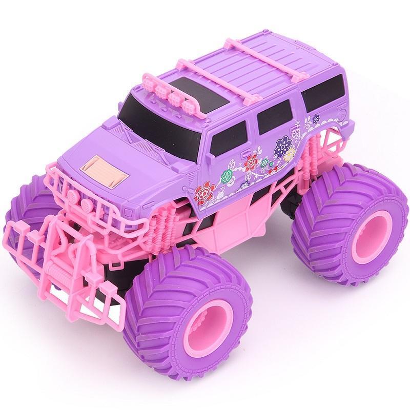 2024 JJRC Q157 Powerful RC Car Buggy Truck 1/16 Pink Electric Hummer Pickup Beetle Model Vehicle Off-Road RC Rock Crawler Toy