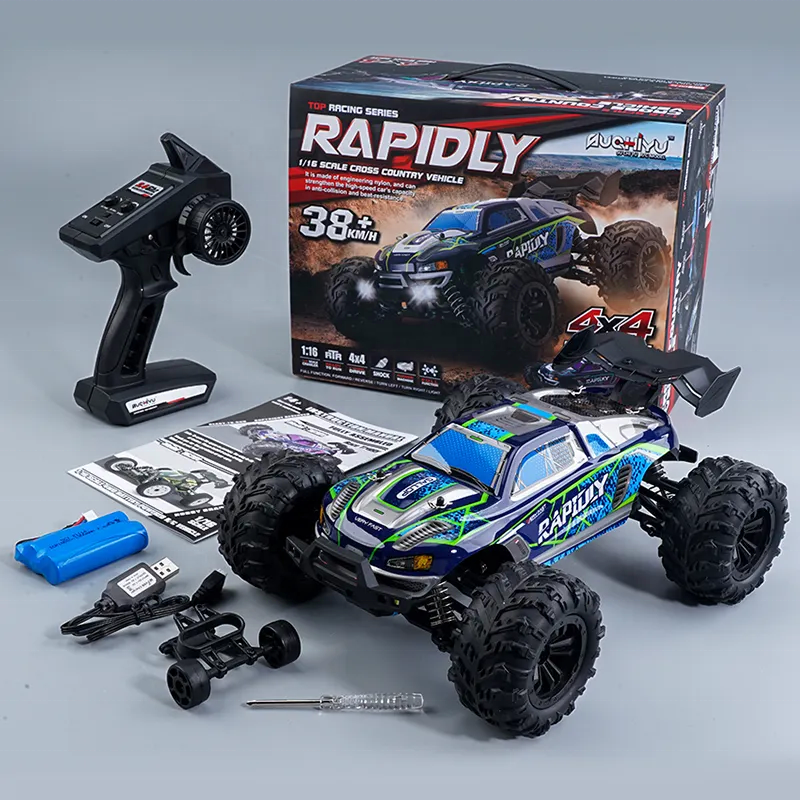 2023 New Hot Sale 16101  2.4G 1/16 High Speed 38km/h RC Monster Truck Electronic Toys Remote Control Car  r/c hobby car