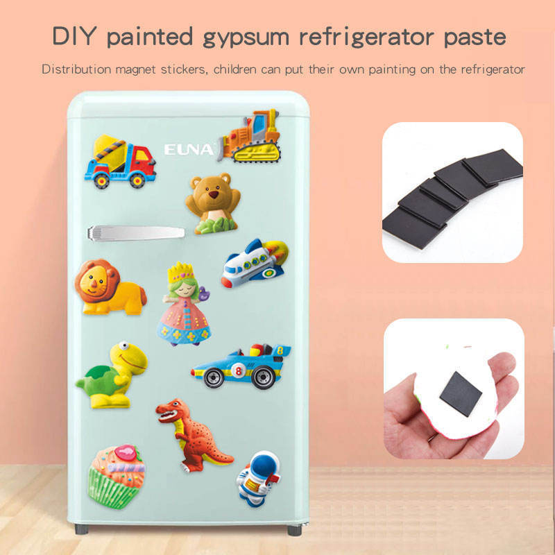 Customised 3D Plaster Molds Color Gypsum Kids Drawing Set Paint Your Own Space Dinosaurs Christmas Crafts Kit Creative Toys