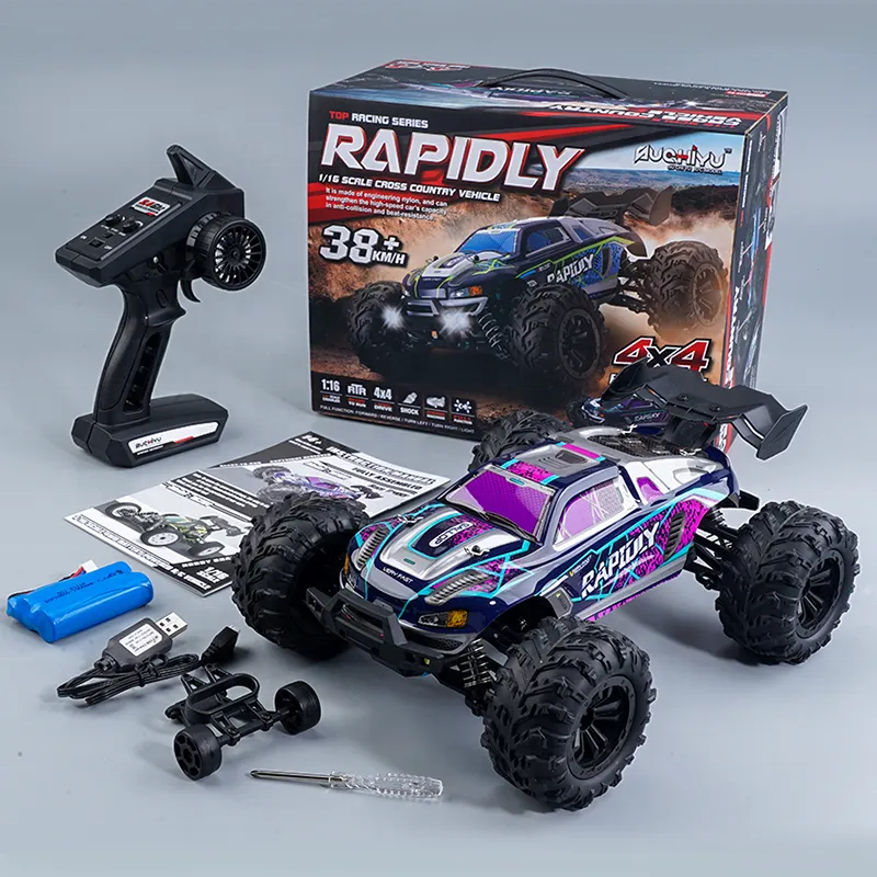 2023 New Hot Sale 16101  2.4G 1/16 High Speed 38km/h RC Monster Truck Electronic Toys Remote Control Car  r/c hobby car