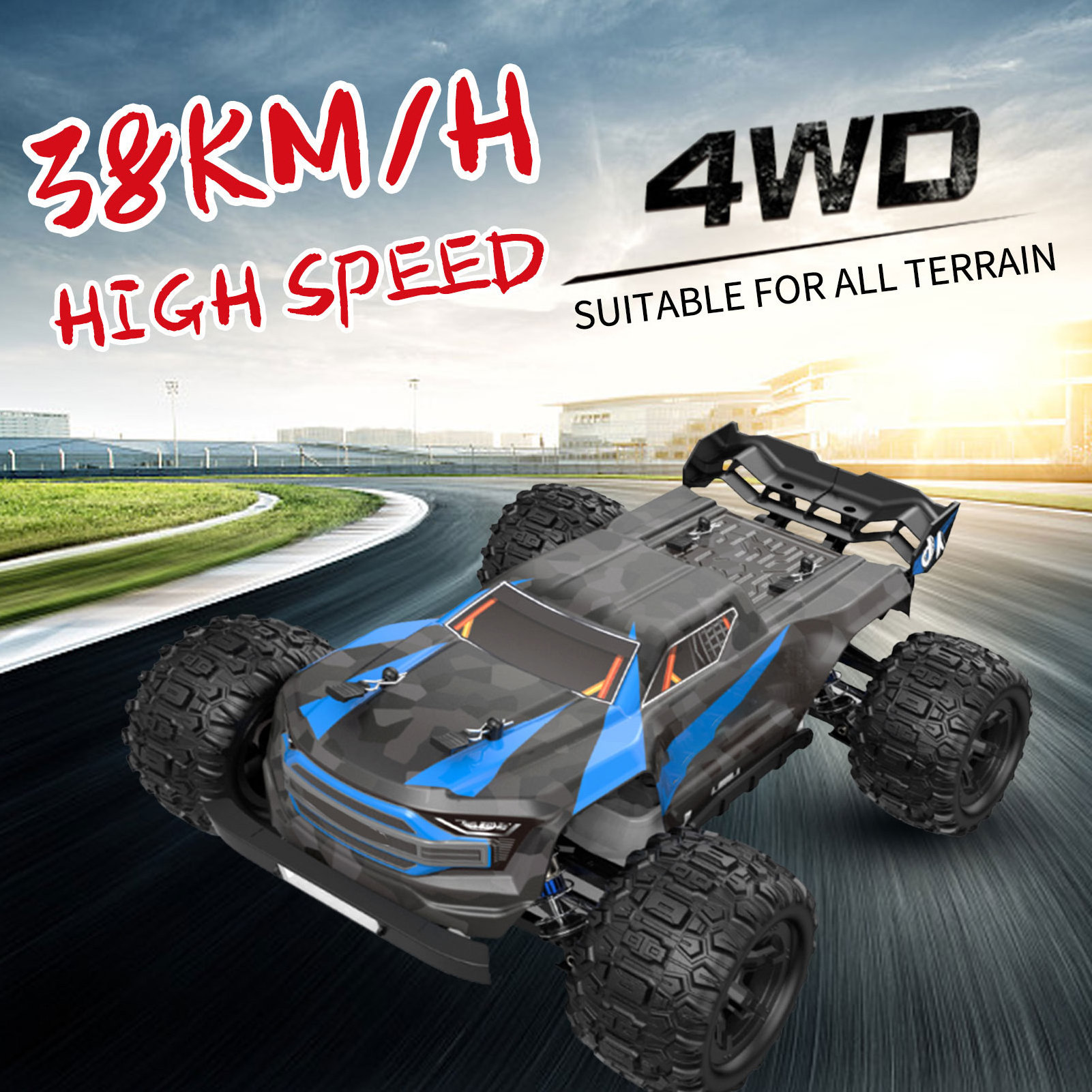 Tiktok MJX Hyper Go 1/16 Scale RC Car Brushless Monster Truck High Speed 4X4 Off Road Buggy Fast Rc Cars And Trucks Crawlers