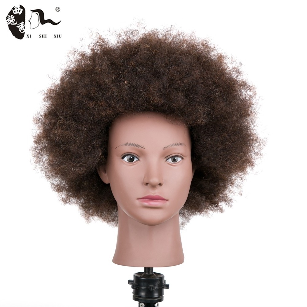 2018 Cheap Price Wholesale Practice Afro Training Mannequin Head