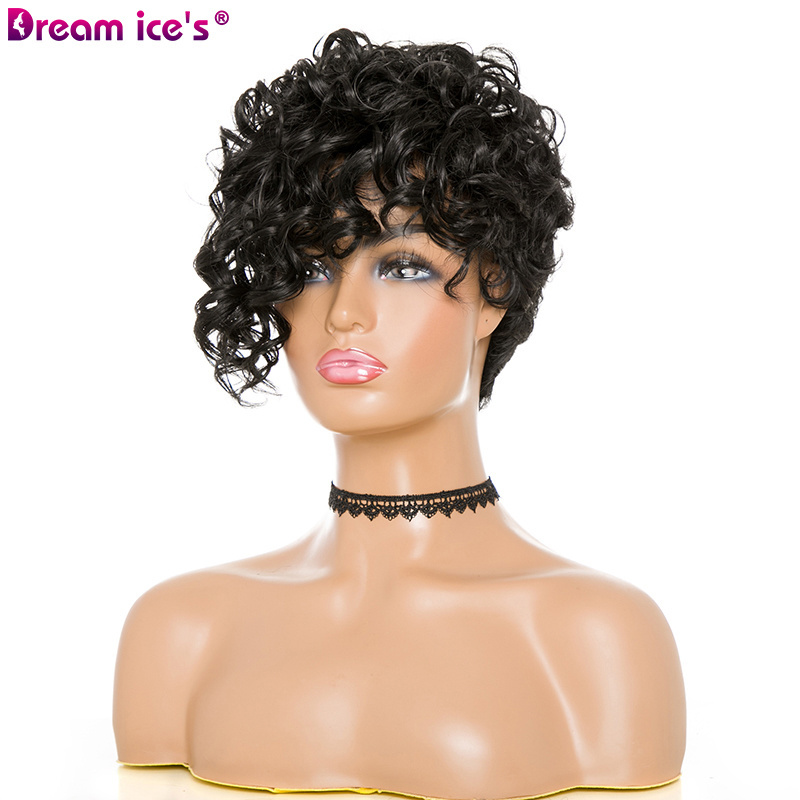 Dream.Ice's Hair 2020 new product cheap synthetic hair wig mushroom wig