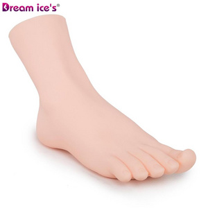 Dream.Ice's Hair Good Quality Flexible Nail Art Practice Hand Movable Fake Model Foot