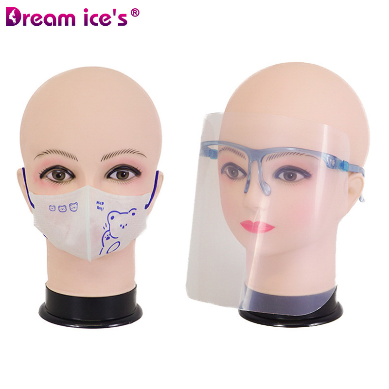 DREAM.ICE'S Factory Sale Cheap Wig Display PVC Mannequin Wig Head Realistic Mannequin Head