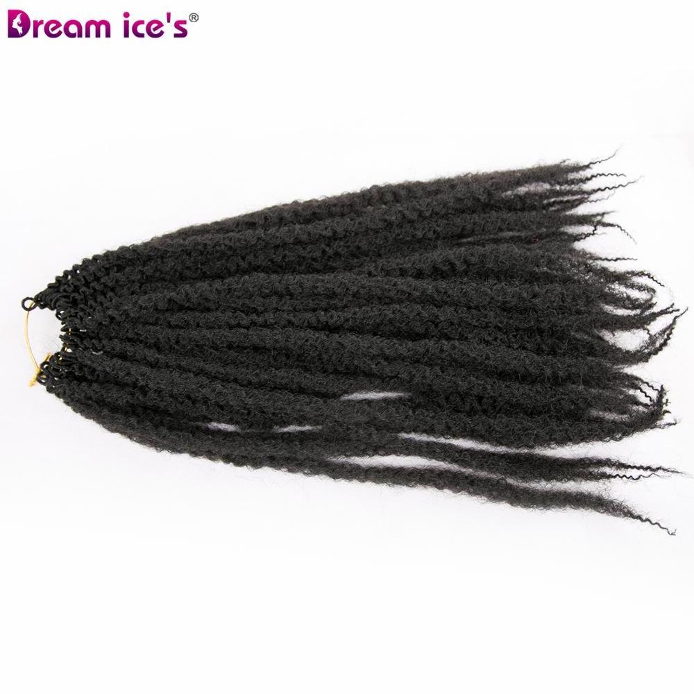 New High quality soft and silky synthetic fiber crochet braid afro kinky braiding hair