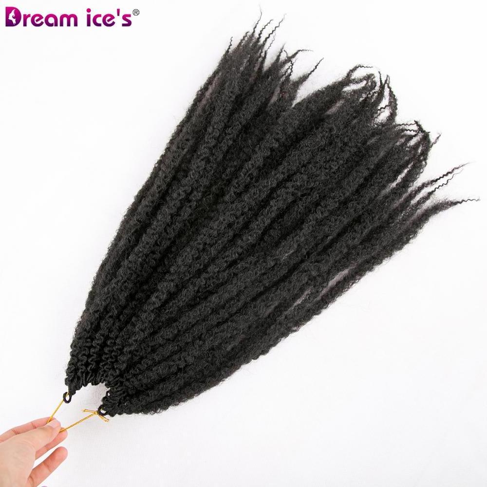 New High quality soft and silky synthetic fiber crochet braid afro kinky braiding hair