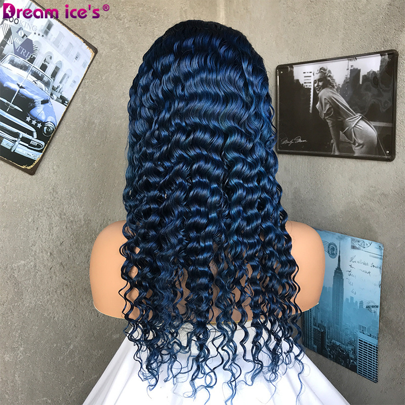 Cheaper Deep Wave Lace Front Wigs For Black Women 28 30 Inch HD Lace Frontal Closure Human Hair Wigs Pre Plucked With Baby Hair