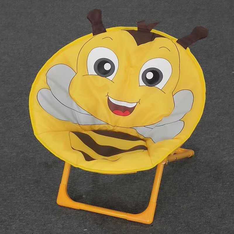 Kids Chairs Wholesale Factory Price Fancy Cartoon Kids Beach Chair Portable Printed Kids Baby Folding Chair