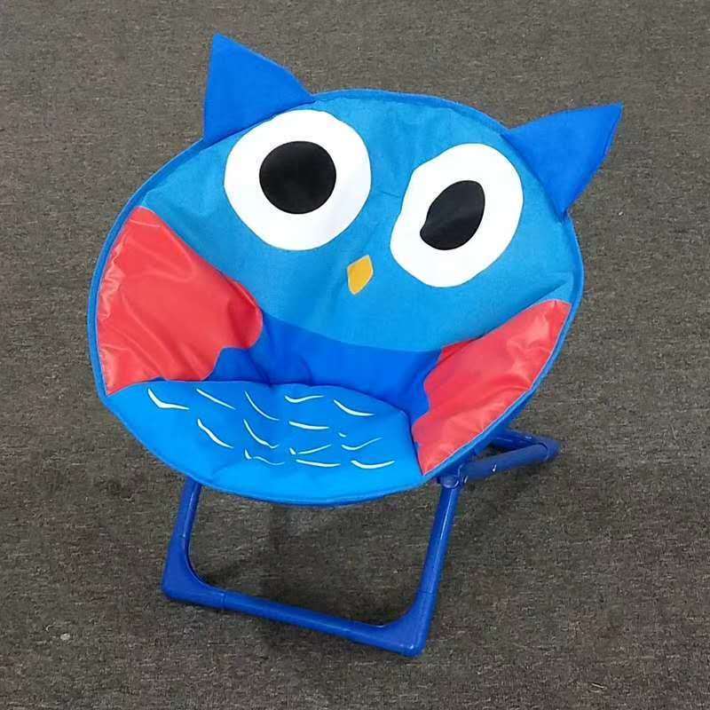 Kids Chairs Wholesale Factory Price Fancy Cartoon Kids Beach Chair Portable Printed Kids Baby Folding Chair