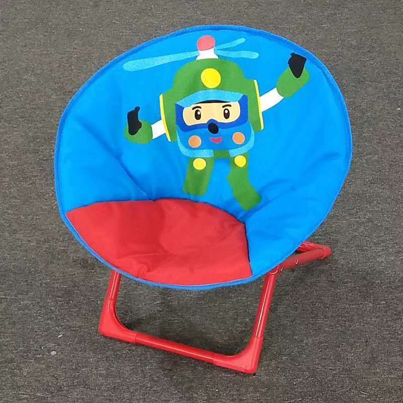 Kids Chairs Wholesale Factory Price Fancy Cartoon Kids Beach Chair Portable Printed Kids Baby Folding Chair