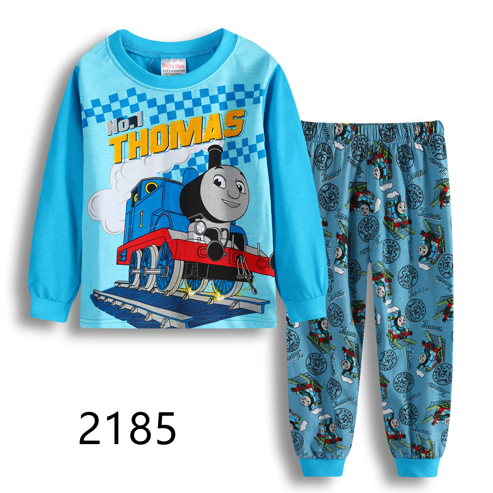 Top Selling Guangzhou kids clothing 100% cotton popular cartoon boy sleepwear