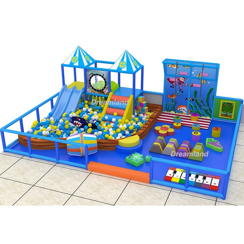 Toddler Kids Cafe Room Soft Play Games Indoor Playground Amusement Park Cubby Play House