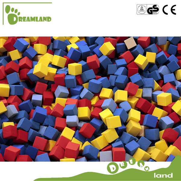 Fire resistance polyurethane foam cubes for trampoline park